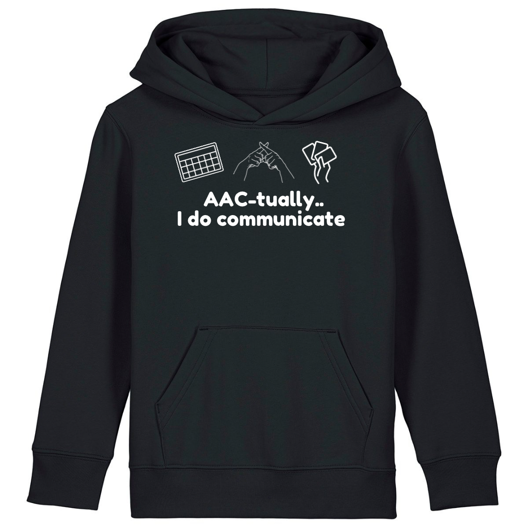 Kids ‘AAC-tually’ pullover Hoodie