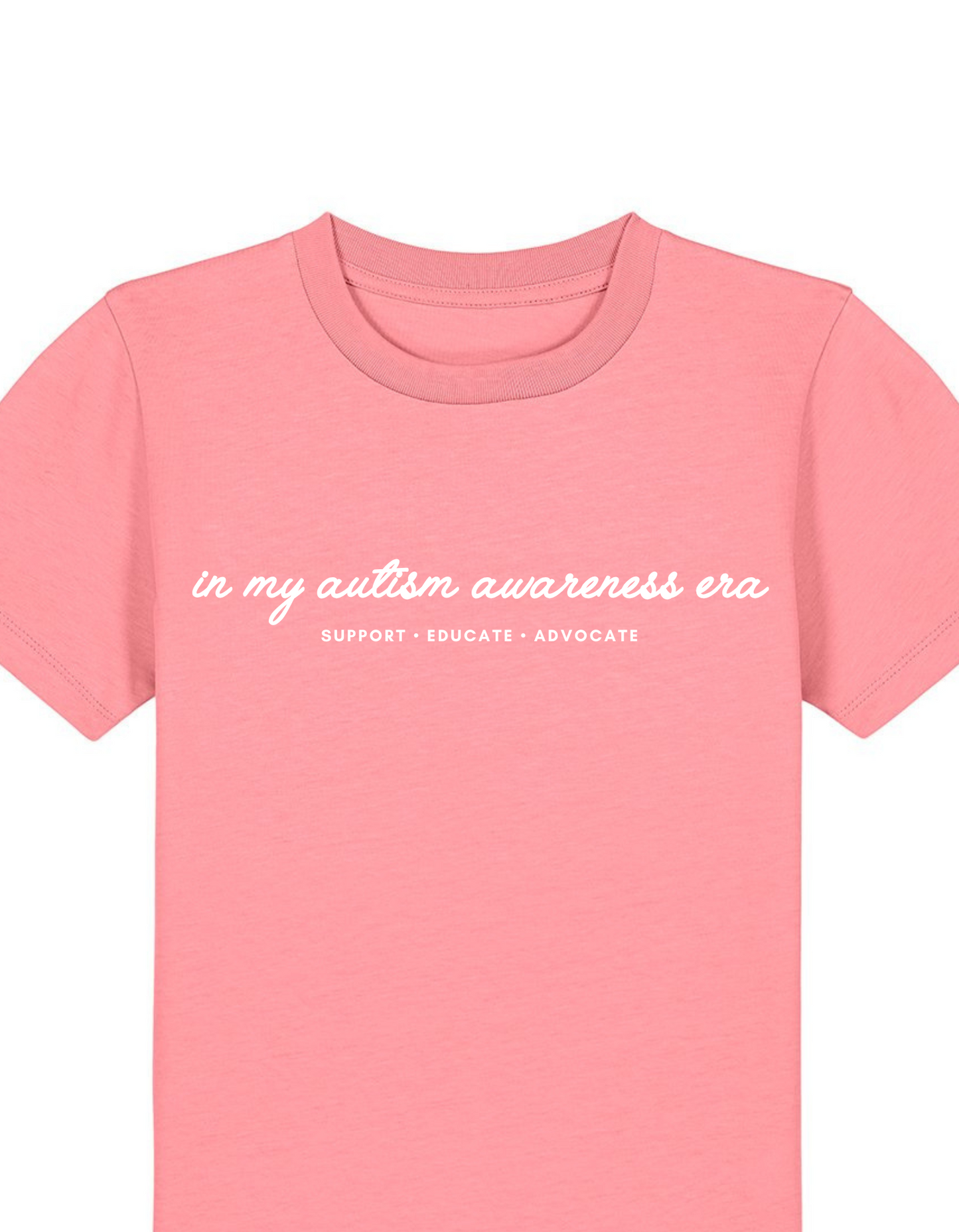 Unisex Adults ‘autism awareness era’ fitted style Tee