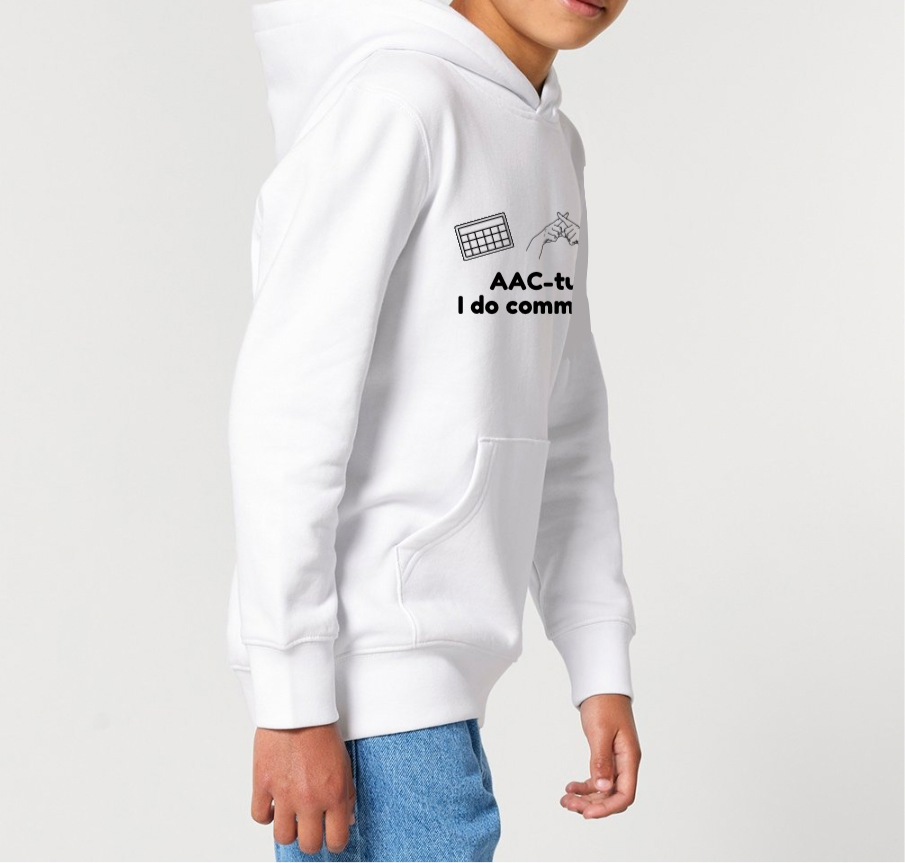 Kids ‘AAC-tually’ pullover Hoodie