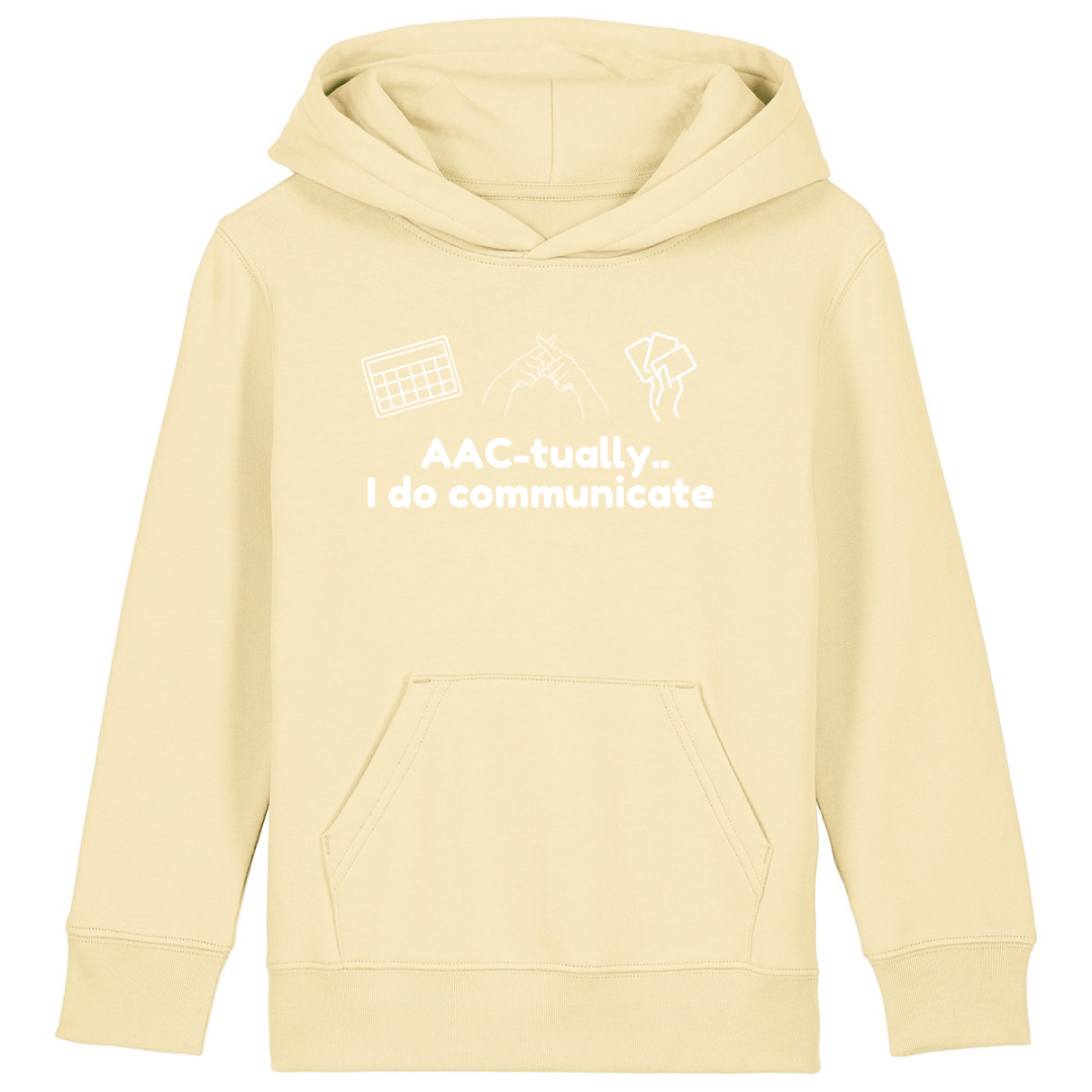 Kids ‘AAC-tually’ pullover Hoodie