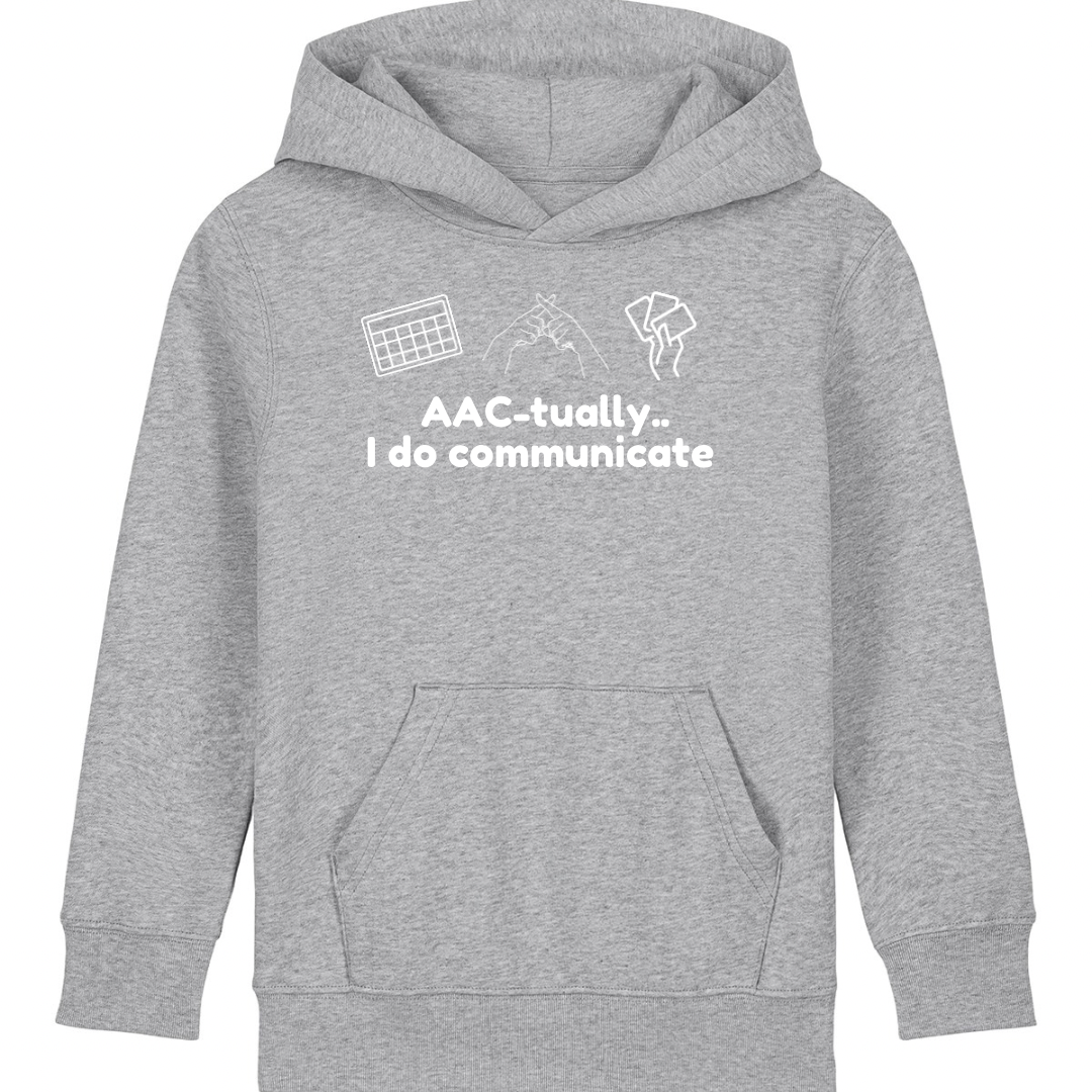 Kids ‘AAC-tually’ pullover Hoodie