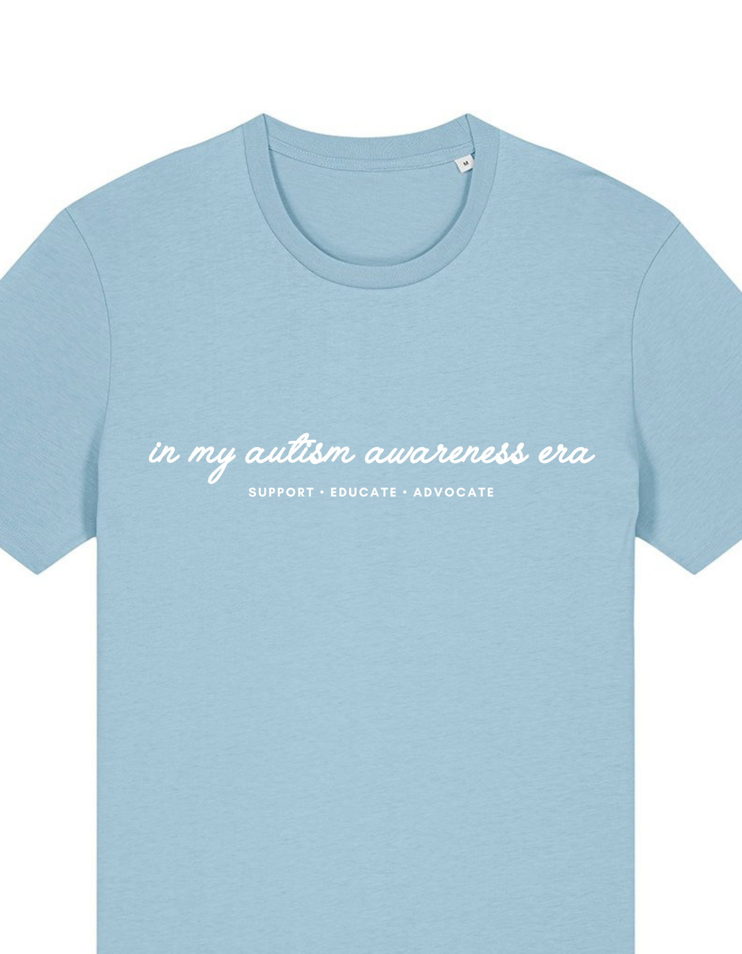Unisex Adults ‘autism awareness era’ fitted style Tee