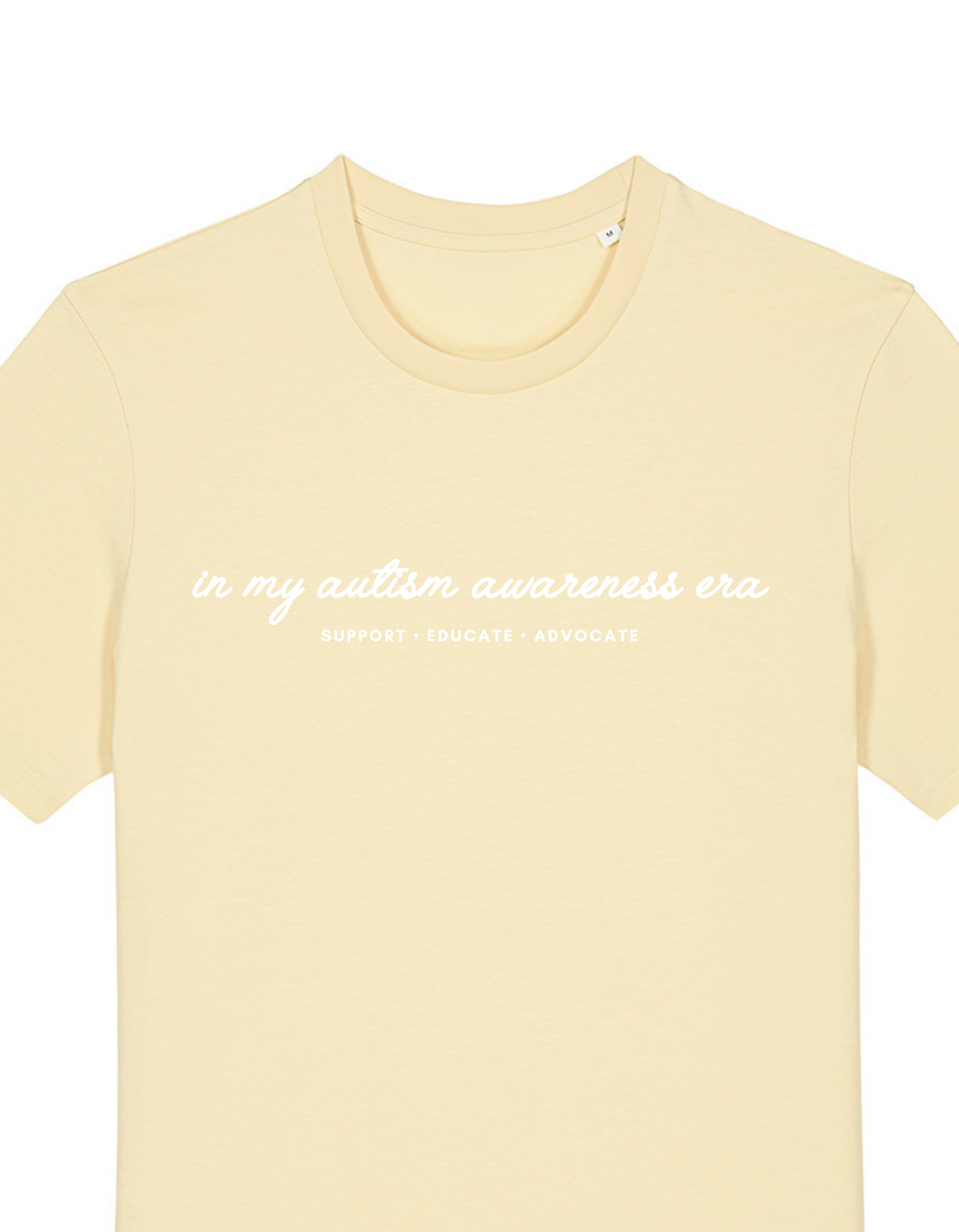 Unisex Adults ‘autism awareness era’ fitted style Tee