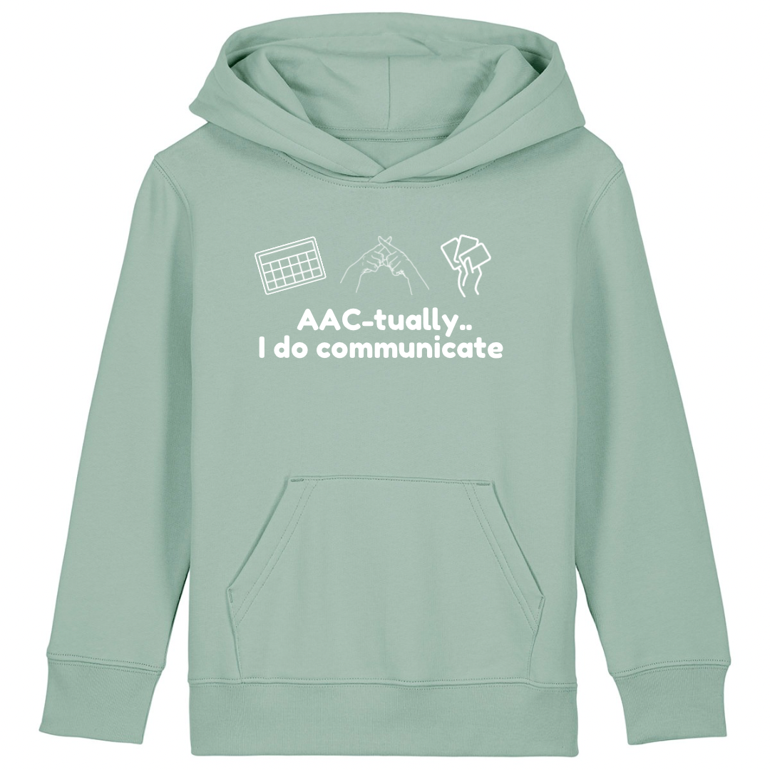 Kids ‘AAC-tually’ pullover Hoodie