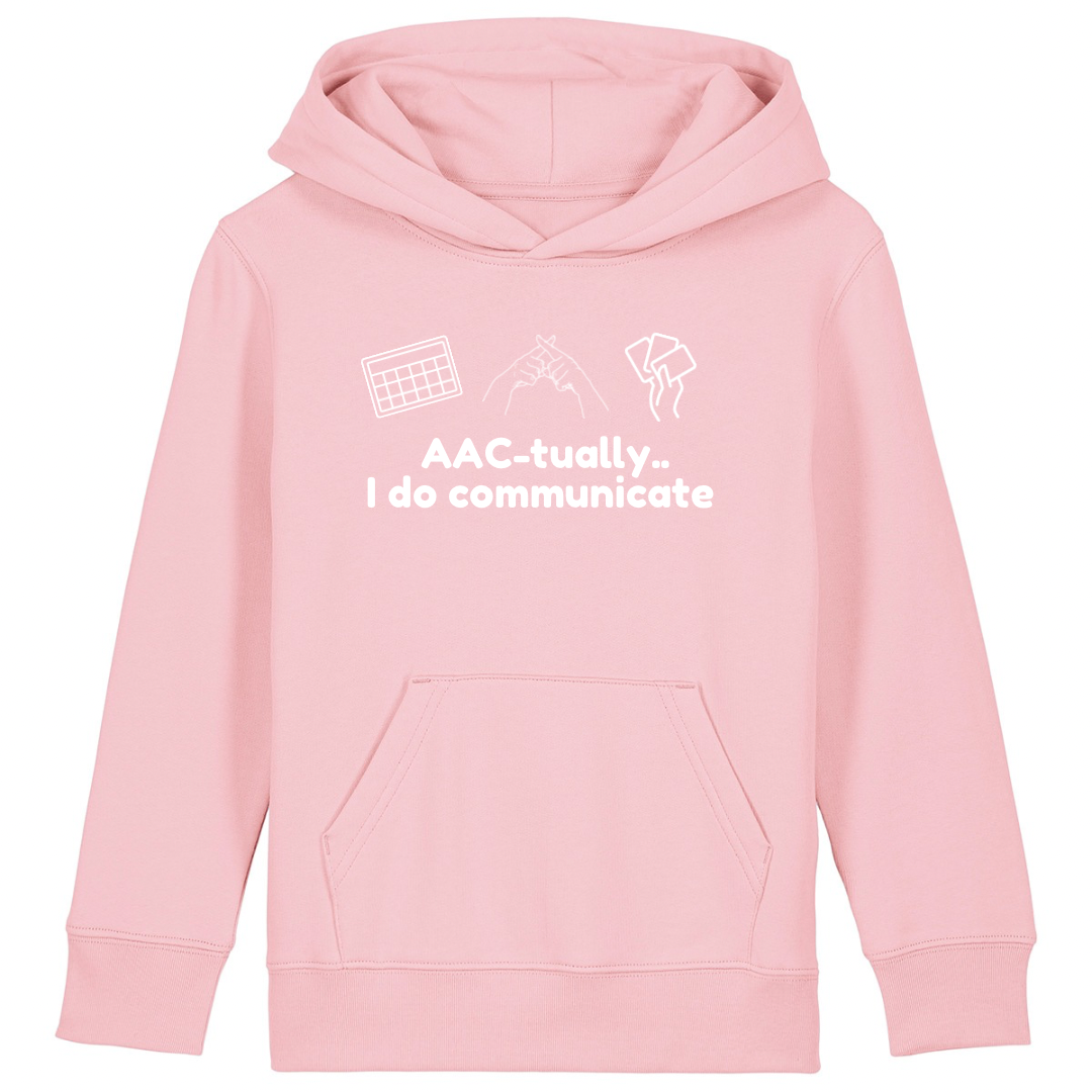 Kids ‘AAC-tually’ pullover Hoodie