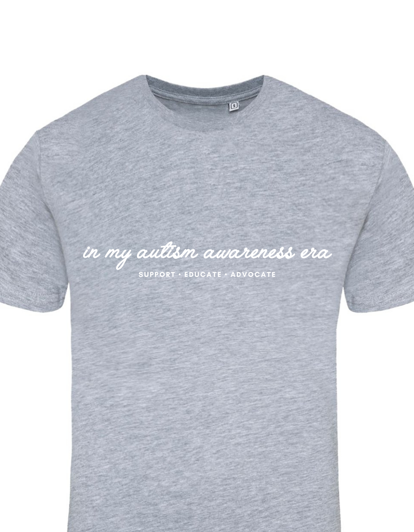 Unisex Adults ‘autism awareness era’ fitted style Tee