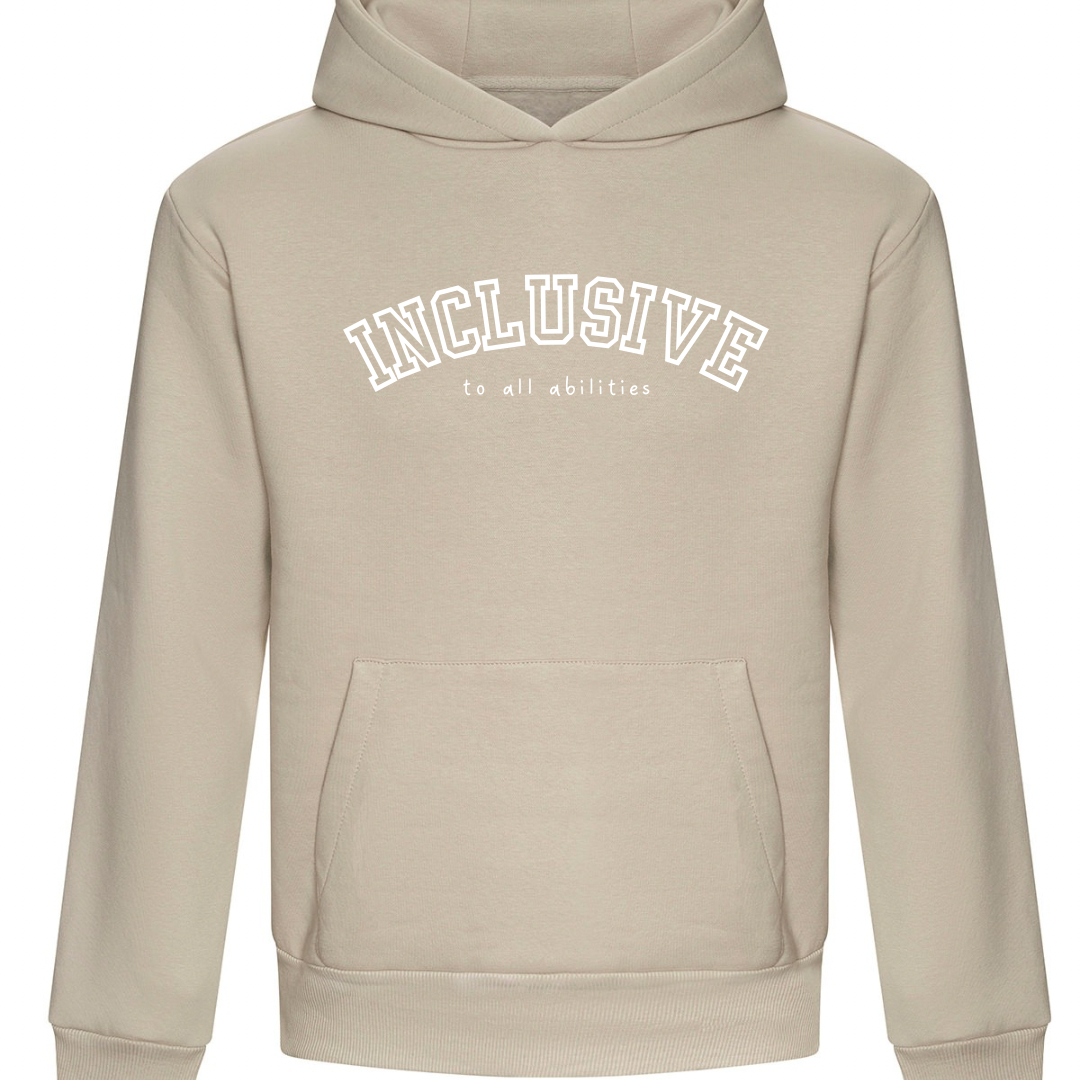 Adults Unisex ‘Inclusive’ HEAVYWEIGHT pullover Hoodie