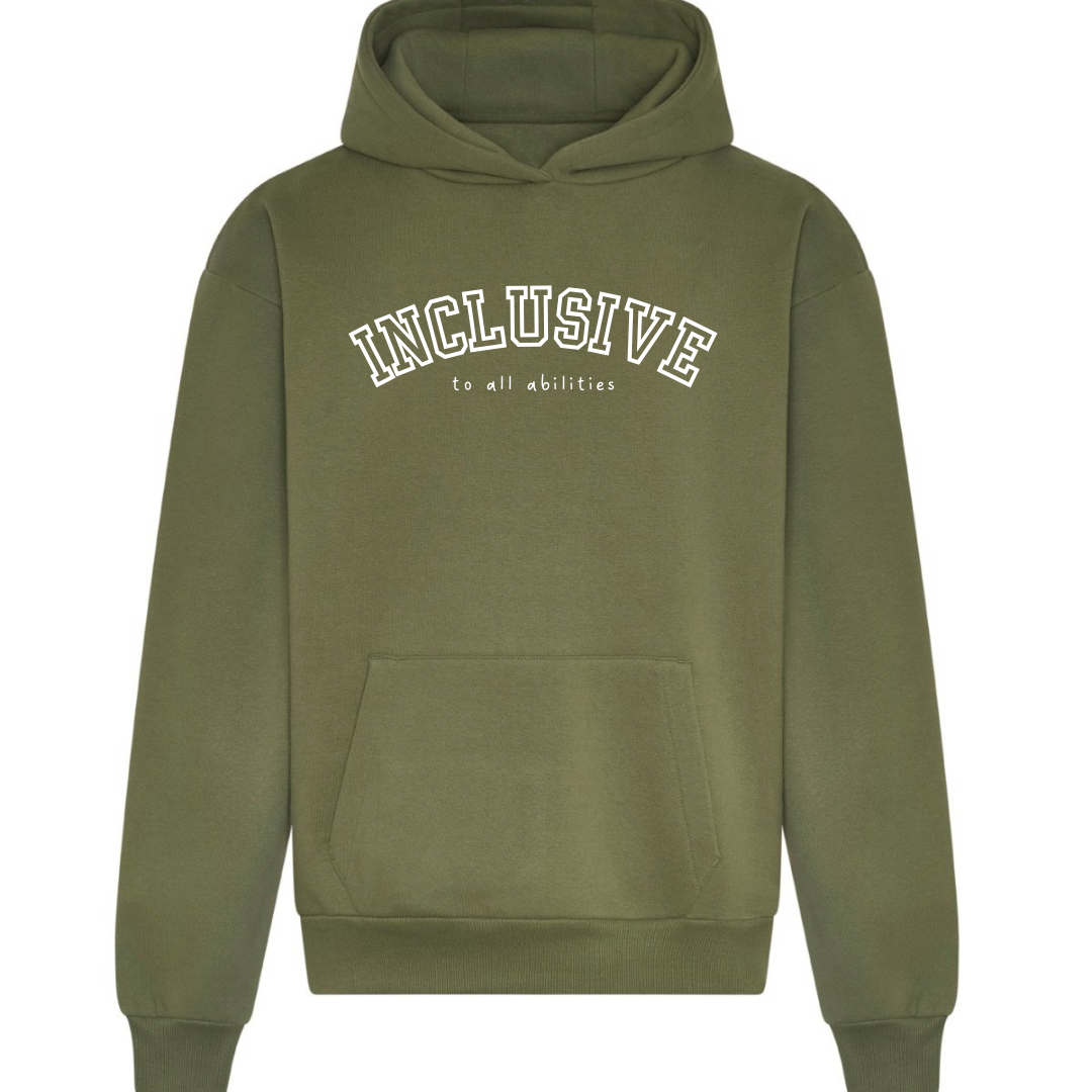 Adults Unisex ‘Inclusive’ HEAVYWEIGHT pullover Hoodie