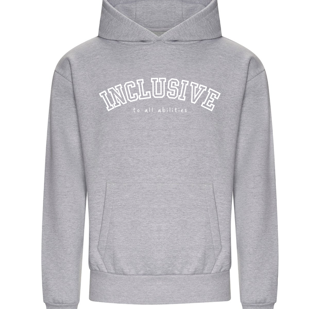 Adults Unisex ‘Inclusive’ HEAVYWEIGHT pullover Hoodie