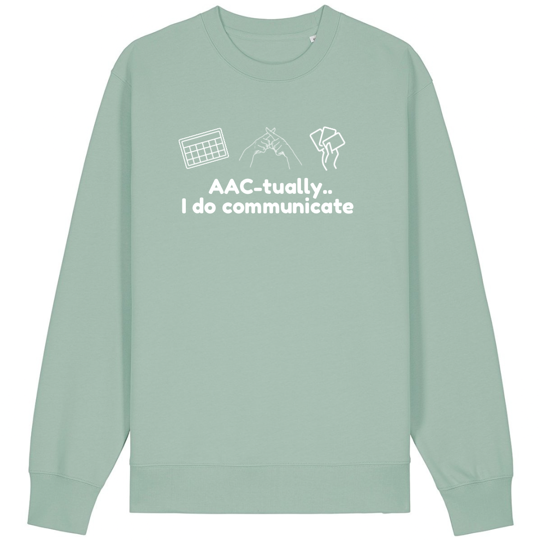 Adults ‘AAC-tually’ Sweatshirt