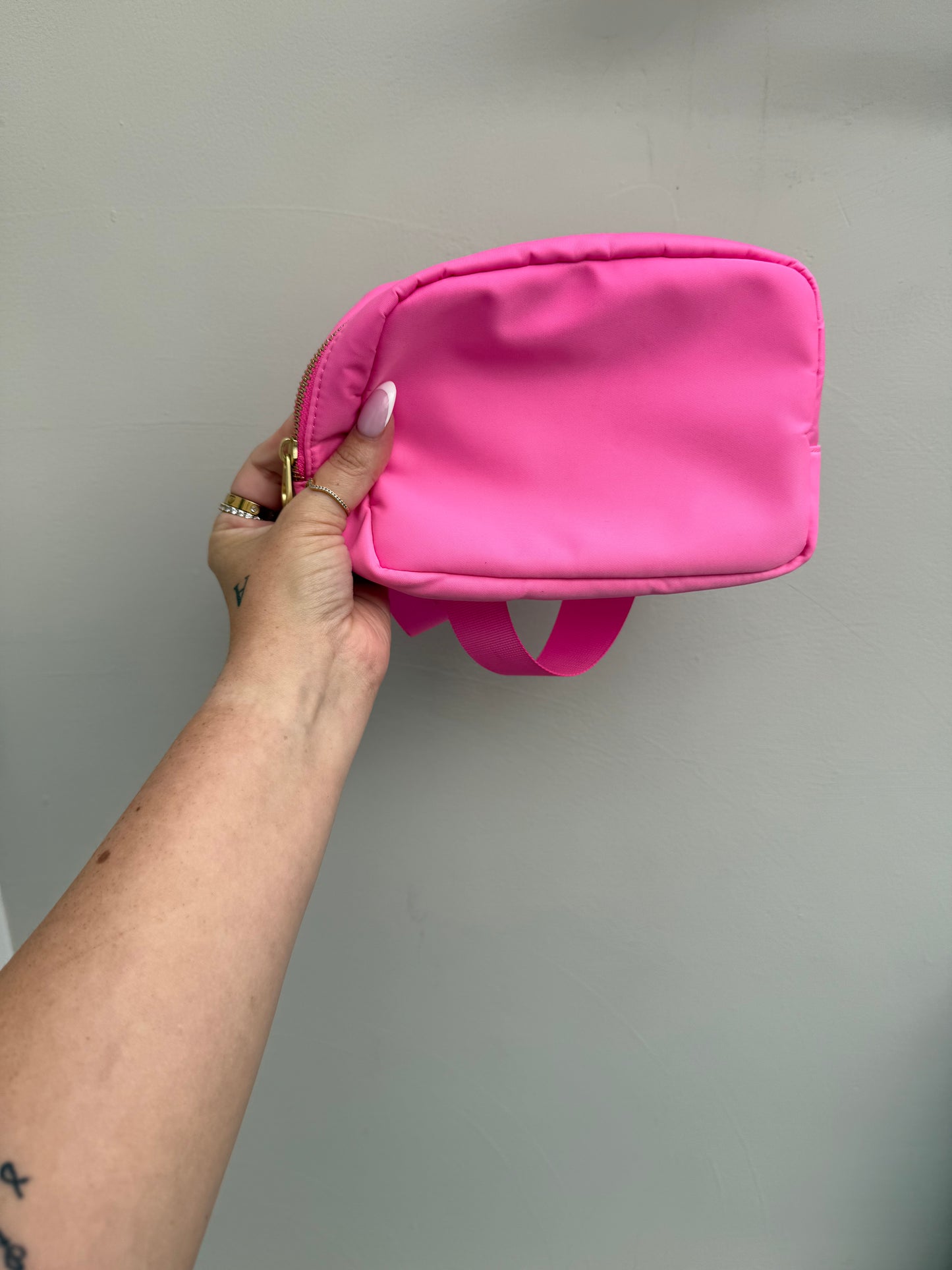 SAMPLE SALE! Blank Festival bag - Raspberry