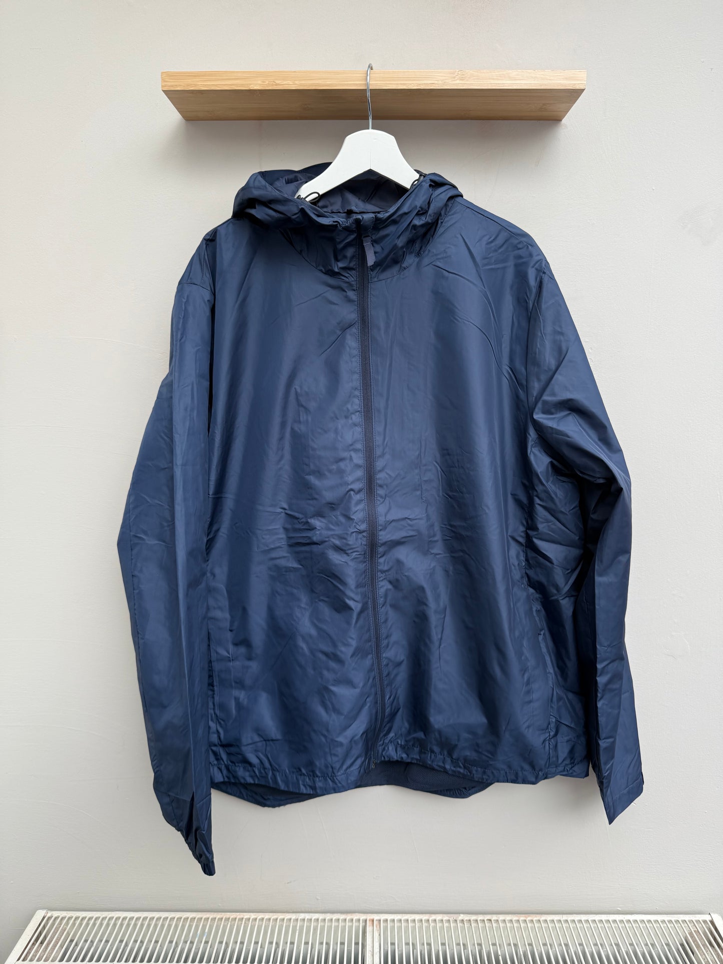 SAMPLE SALE! Adults Size XL / Navy - BLANK Windbreaker