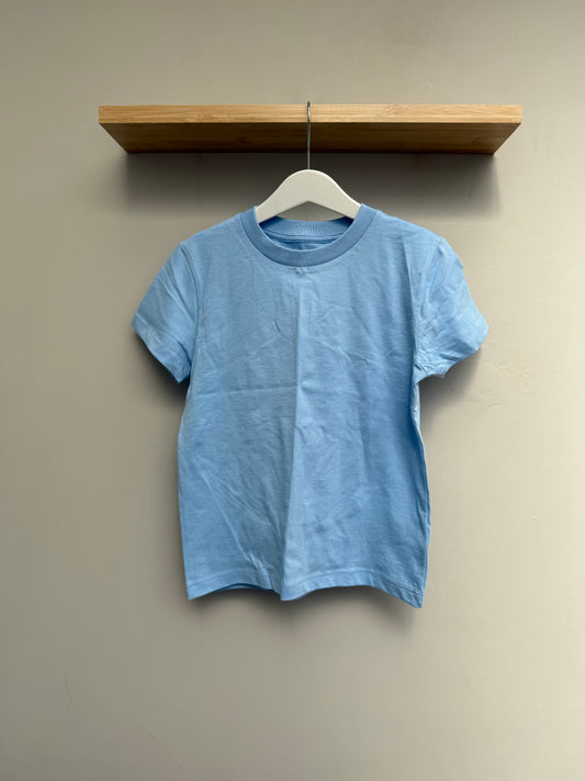 SAMPLE SALE! Kids 5-6 / Light Blue - BLANK tee