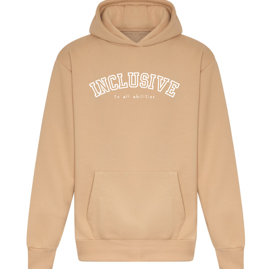 Adults Unisex ‘Inclusive’ HEAVYWEIGHT pullover Hoodie