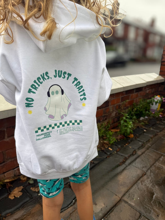 Kids ‘No Tricks, Just Traits’ Sweatshirt/Hoodie